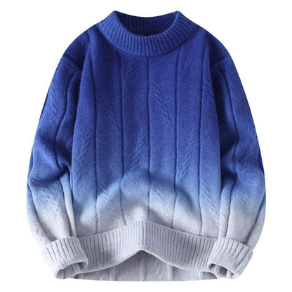 Men’s Gradient Fashion Sweater