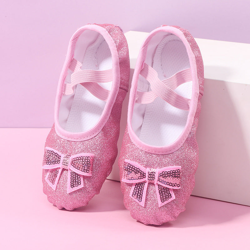 Children’s Ballet Dance Shoes – Soft Bottom Training Shoes for Kids