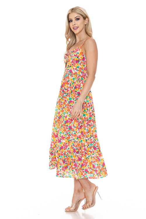 Women Floral Maxi Dress