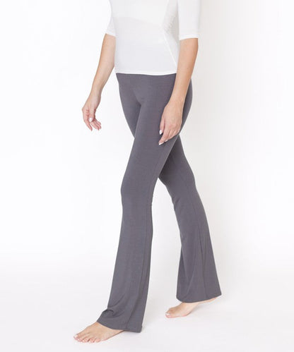 BAMBOO SLIM BELL YOGA PANTS