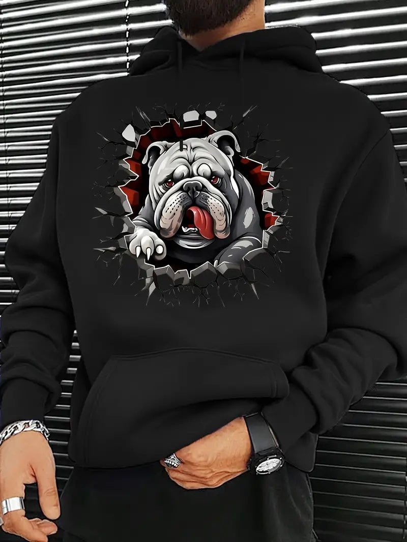 Autumn And Winter Pullover Fashionable Long Sleeved Hoodie For Men