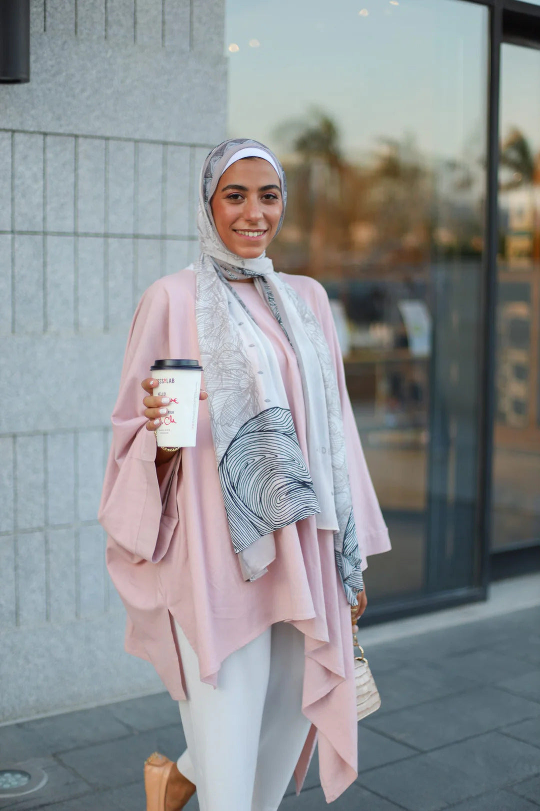 Satin Printed Hijab Printed Shawl Headscarf