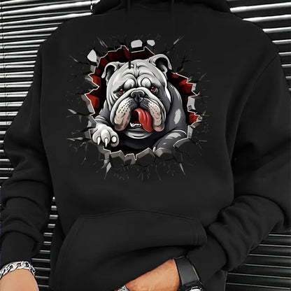 Autumn And Winter Pullover Fashionable Long Sleeved Hoodie For Men