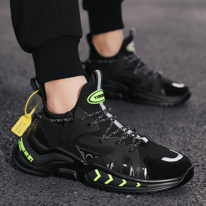 Men’s High-Top Fashion Sneakers – Athletic Running & Walking Shoes