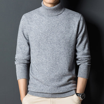 Cashmere Sweater Pullover Thick Sweater For Men