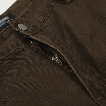 Fashion Denim Loose Straight Trousers Men