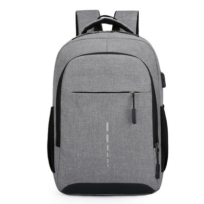 Oxford Cloth Backpack – Large Capacity Laptop Bag for Casual Daily Commuting