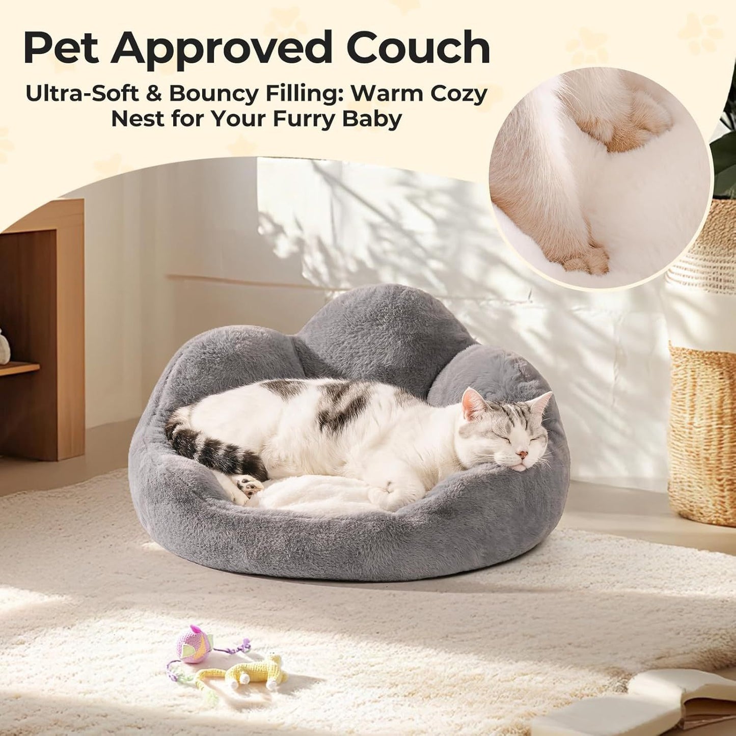 Cat Bed And Small Dog Bed