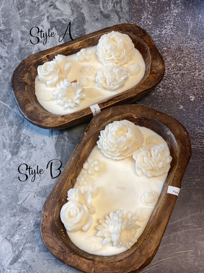 Botanira Wooden Garden Candle