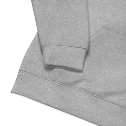 Kids fleece hoodie with Ukrainian Tryzub