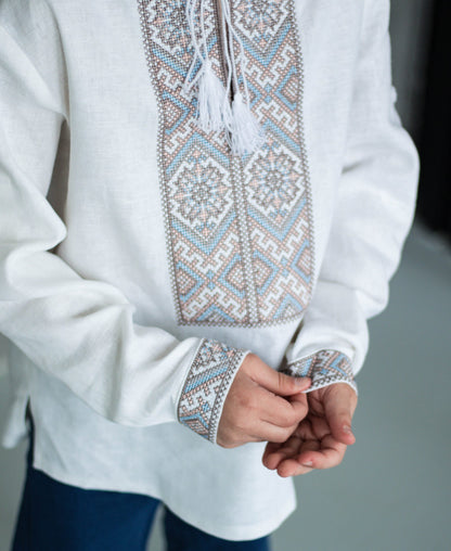 Kids Vyshyvanka Shirt – Ukrainian Embroidered Shirt for Boys