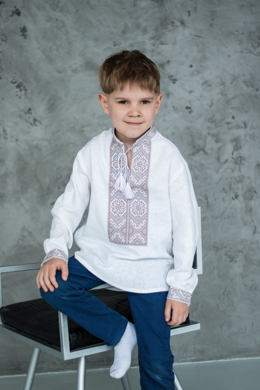 Kids Vyshyvanka Shirt – Ukrainian Embroidered Shirt for Boys