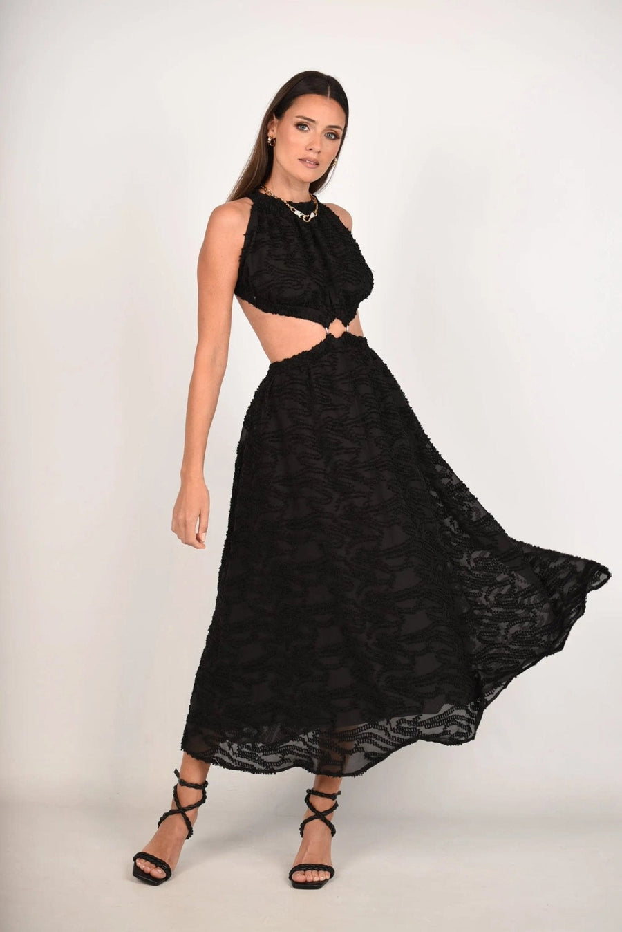 Whispering Jacquard Maxi
