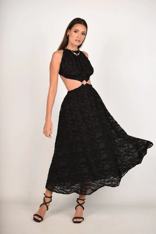 Whispering Jacquard Maxi
