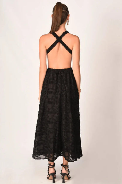 Whispering Jacquard Maxi