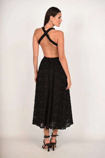 Whispering Jacquard Maxi