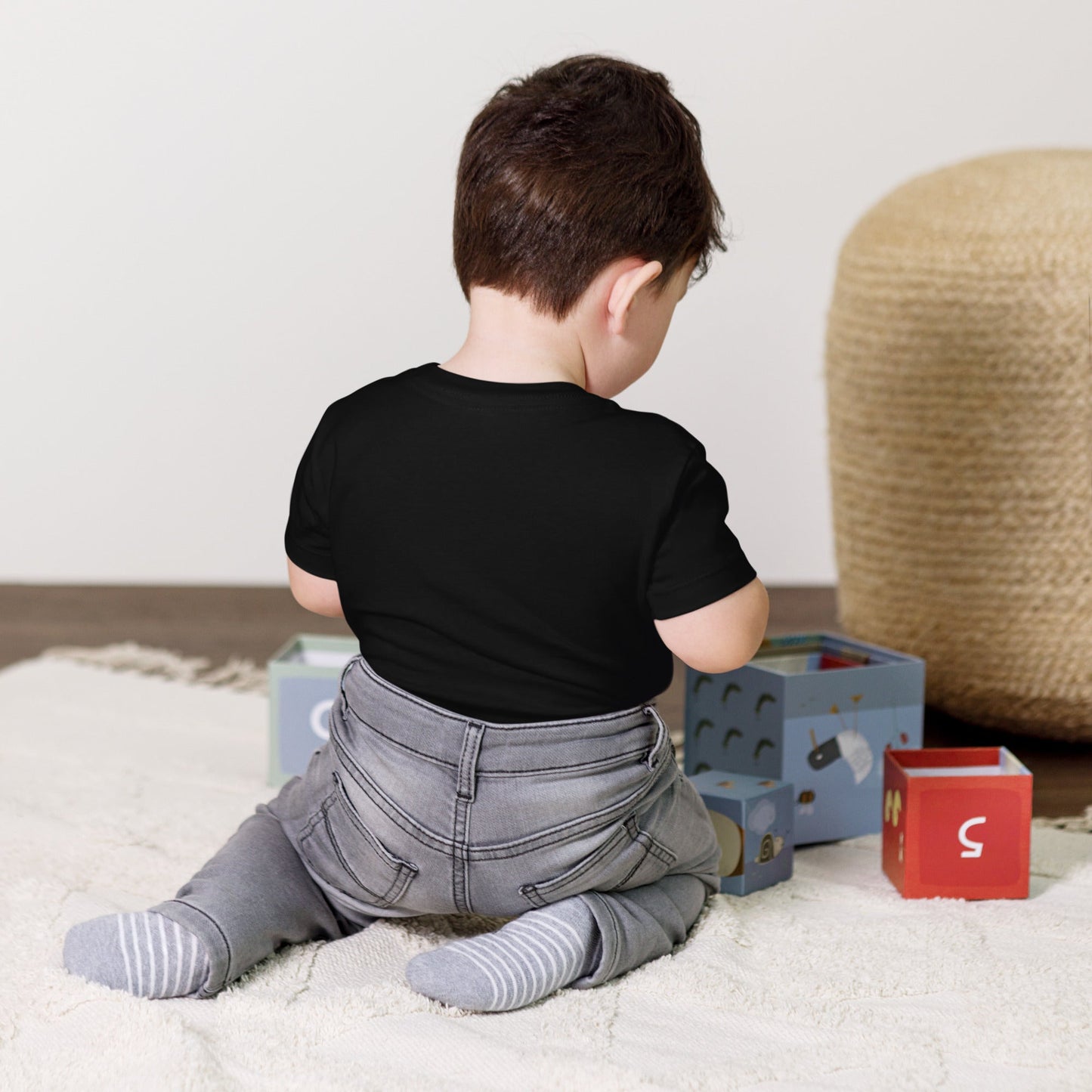 Toddler Short Sleeve T-Shirt with Ukraine Design