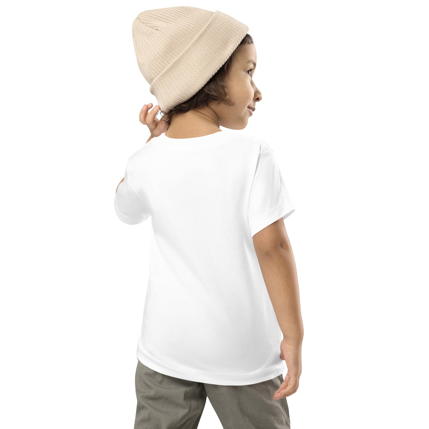 Toddler Short Sleeve T-Shirt with Ukraine Design